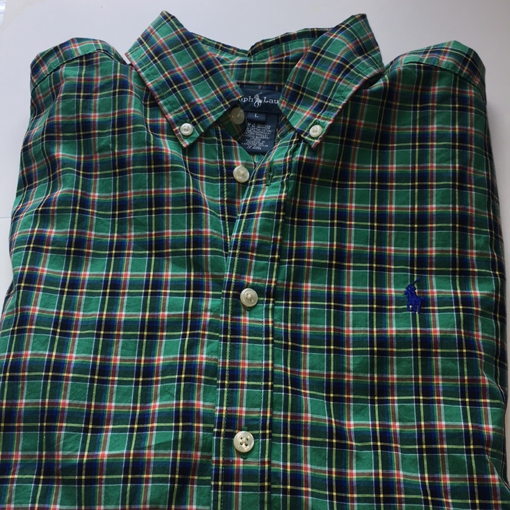 EUC Ralph Lauren casual button down